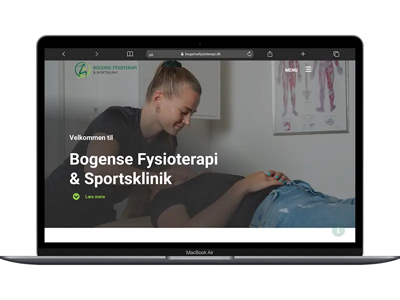 Ny hjemmeside ogSEO-case Bogense Fysioterapi Michael-Co,